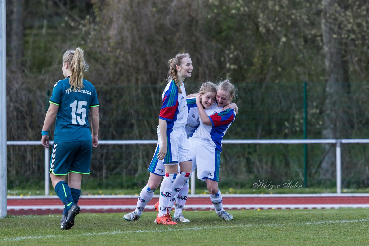 Bild 433 - wBJ VfL Oldesloe - SV Henstedt Ulzburg : Ergebnis: 3:3